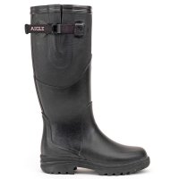Aigle Women’s Rubber Aigle Women’s Rubber Boots REVA, Black, Size 36