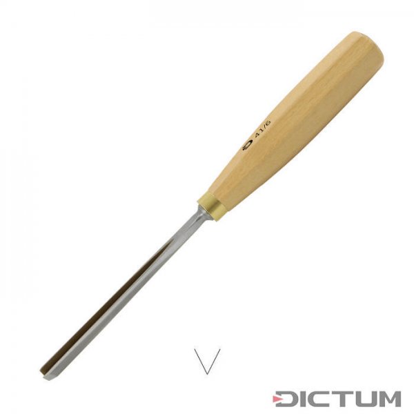 DICTUM Carving Tool, V-Parting Tool 45 V 95°/3 mm