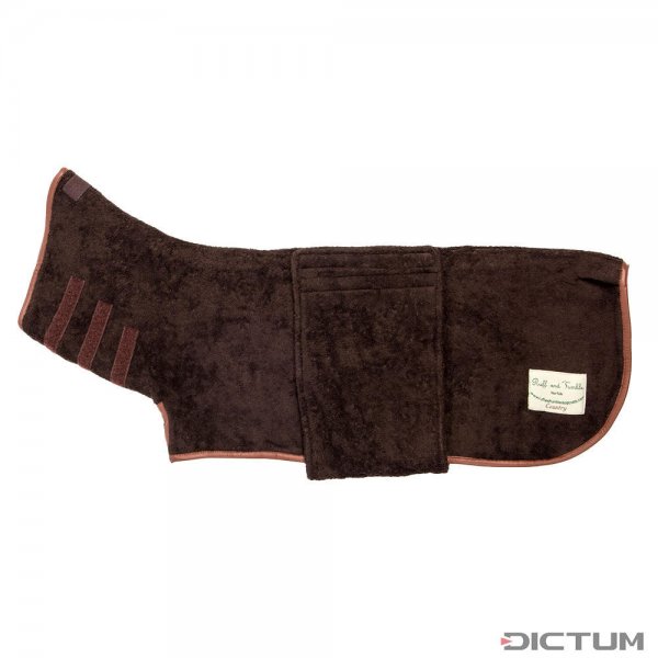 Albornoz para perros »Country Collection«, barro, talla S