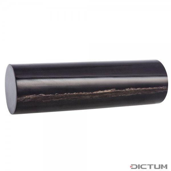 Büffelhorn-Rolle, Ø 35 x 115 mm, schwarz