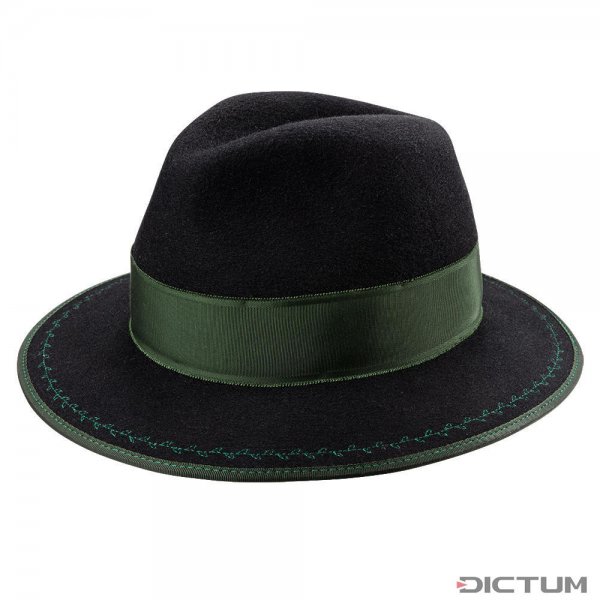 Kepka kapelusz damski „Praktyczna Trude”, czarny, rozmiar 56