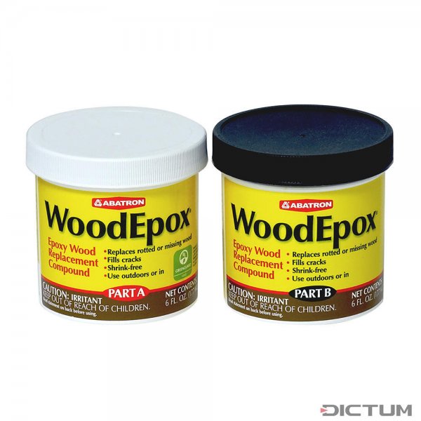 Enduit et pâte à modeler Abatron WoodEpox, 355 ml