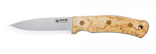 Охотничий и полевой нож Casström Forest, карельская береза