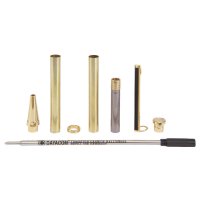 Kit de montaje para bolígrafos Paris, oro, 5 unidades