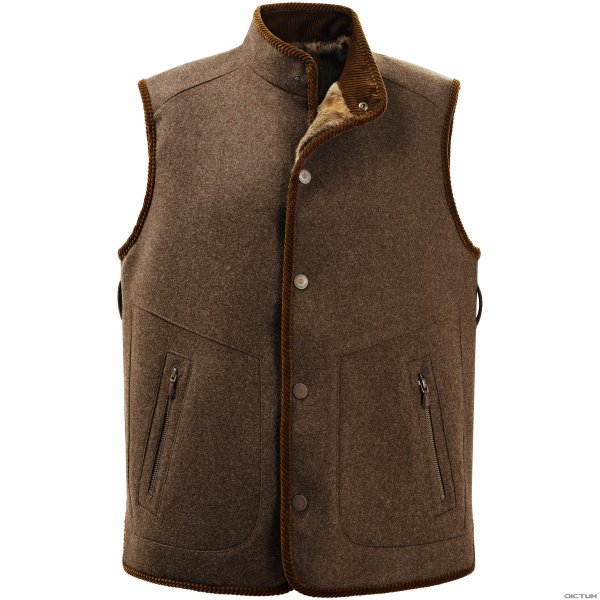 Gilet pour homme Habsburg » Hector «, couleur boue, taille 50