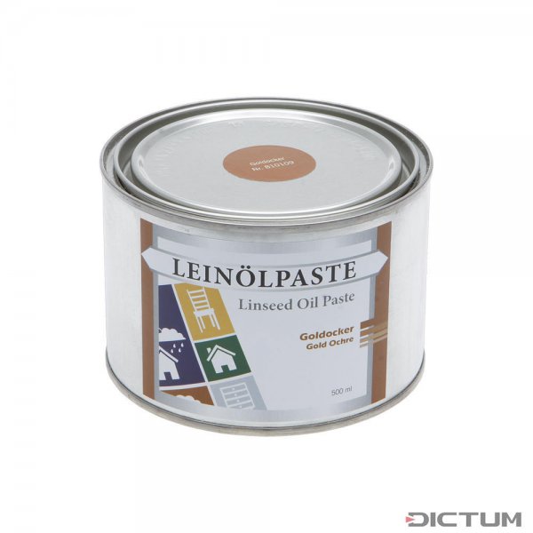 Linseed Oil Paste Gold Ochre