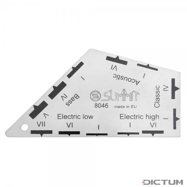 Niveau à frette, guitare Summit