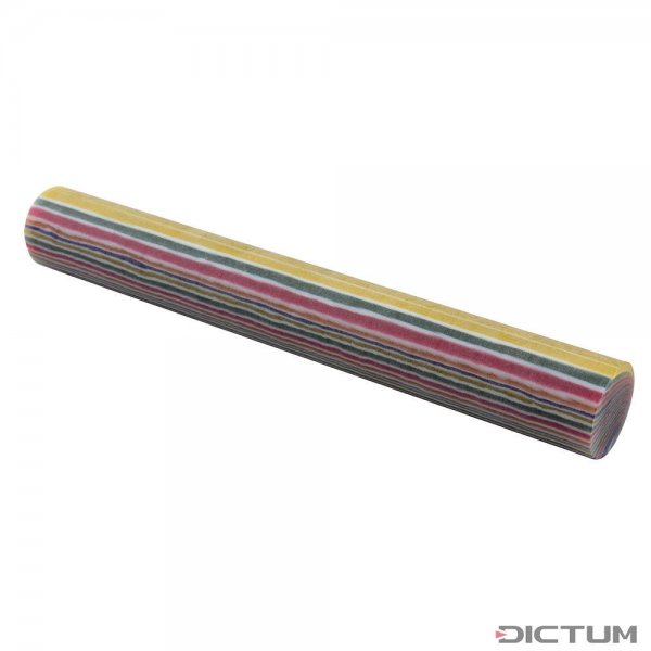 Polyester Pen Blank, Blue/Red Stripes