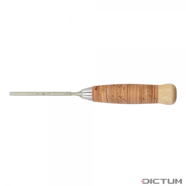 DICTUM Cryo Paring Chisel, 6 mm, with Birch Bark Handle