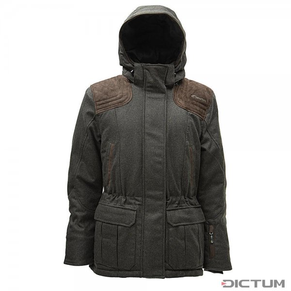 Parka de loden para mujer Carinthia G-LOFT, verde oliva, talla L