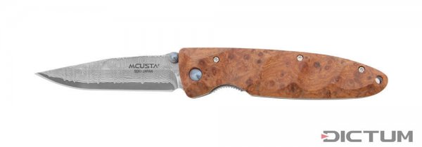 Mcusta Folding Knife, Quince Knot