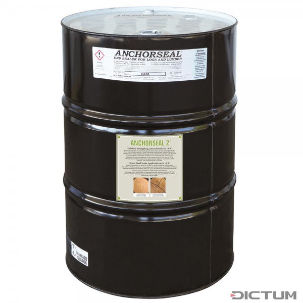 Sellador madera verde 2 Anchorseal, aplicación hasta -4 °C, 1 barril (200 l)