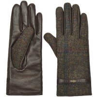 Guantes de cuero/tweed Guantes de cuero/tweed Dubarry Ballycastle, cicuta, talla S