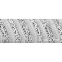 Stal damasceńska Stal damasceńska Damasteel DS93X Dense Twist, 51 x 3,2 x 250 mm