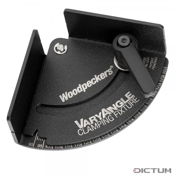 Woodpeckers VaryAngle 夹紧装置，支腿长 80 毫米，90° - 180°C