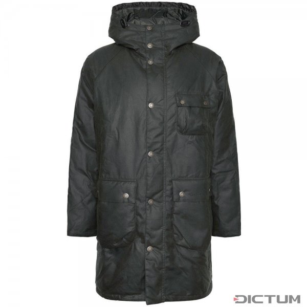 Veste cirée pour homme Barbour » Winter Parka «, vert fougère, taille L