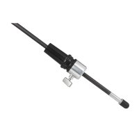 Bass Endpin Double Lock, Bass Endpin Double Lock, Carbon, Ebony Cone Ø 29 mm