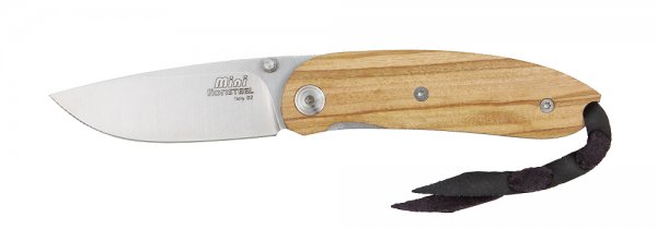 Mini coltello a serramanico Mini Lionsteel, ulivo