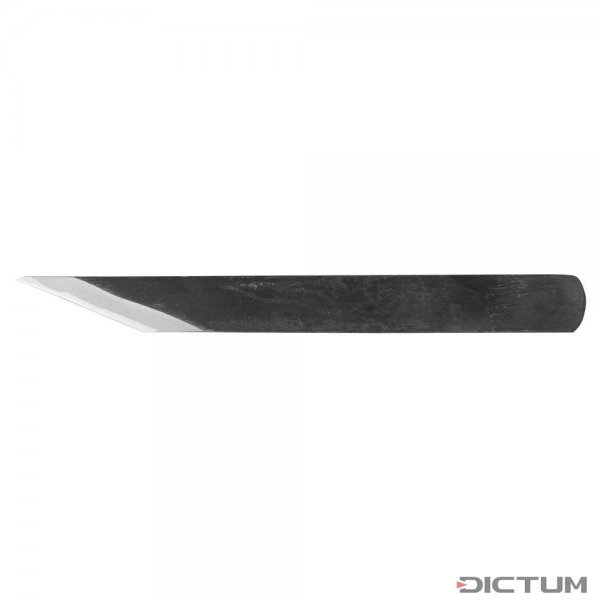 划线刀&quot;Kogatana&quot;标准，双面研磨，刀刃宽6毫米。
