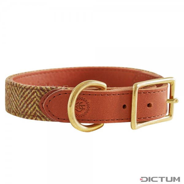 Helen Wells Hundehalsband »Tweed Classic«, beech, S