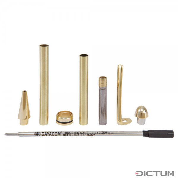 Kit de fabricación para bolígrafos Manta, oro, 1 unidad