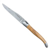 Laguiole Folding Knife, Olive Wood