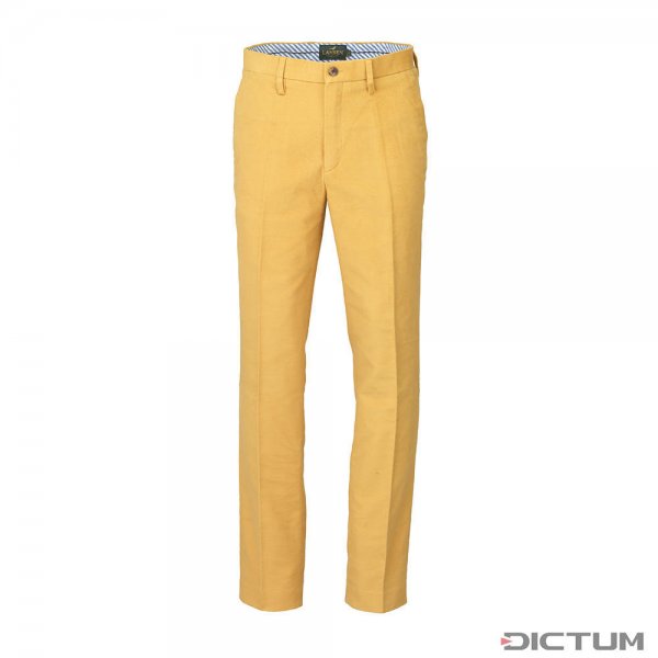 Laksen Pánské kalhoty Broadland, žluté, velikost 48