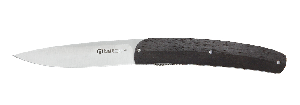 Maserin Gourmet Folding Knife, Ebony | Western folding knives | Dictum