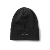 Filson Wool Cuff Cap, Filson Wool Cuff Cap, Black