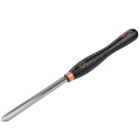 Crown »European-style« Spindle Gouge, M42-HSS Cryogenic, Blade Width 18 mm