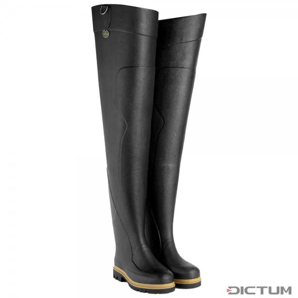 Le Chameau »Océane« Men’s Wading Boots, Jersey Lined, Black, Size 43