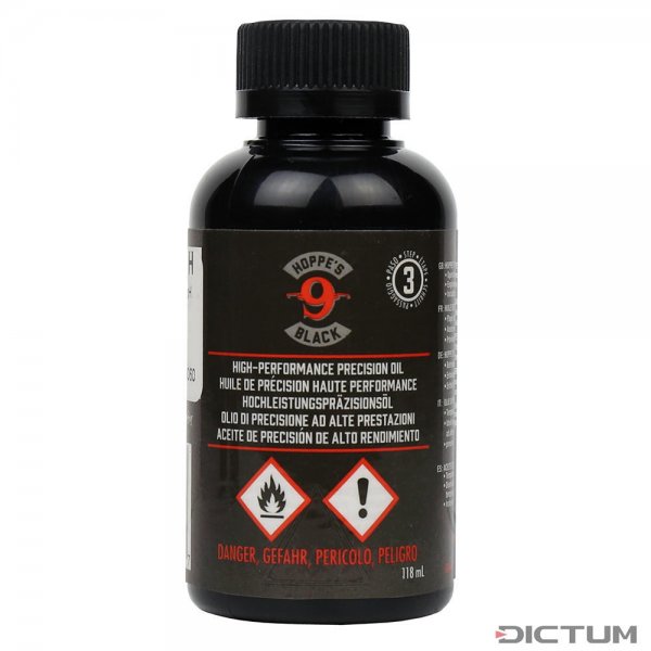 Olio lubrificante ad alte prestazioni Hoppe's Black Precision Oil