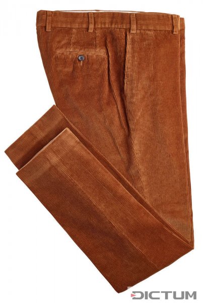 Hiltl spodnie sztruksowe męskie, brązowe, rozmiar 25