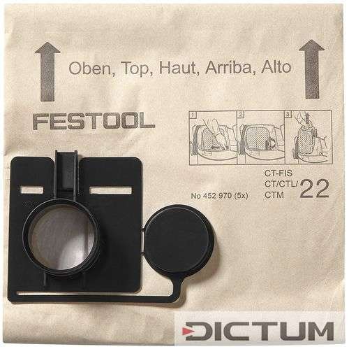 Festool Sacchetto filtro FIS-CT 22/5