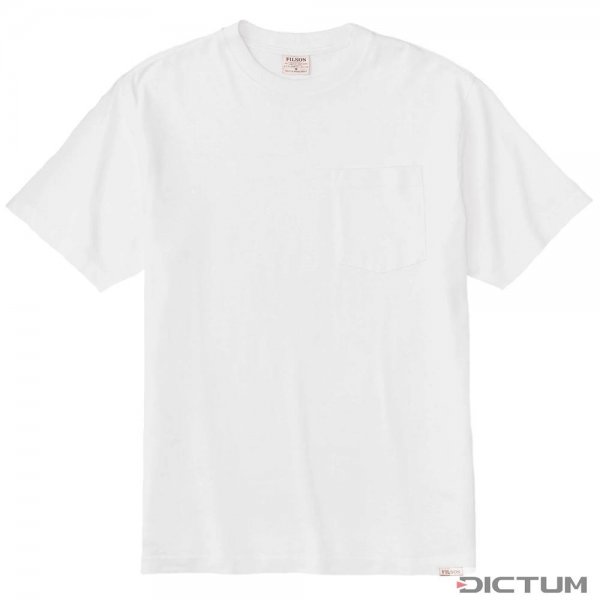 Filson Pioneer Solid One Pocket T-shirt, white, Size L
