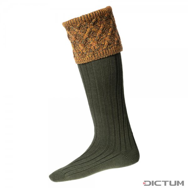 House of Cheviot »Forres« Men’s Shooting Socks, Spruce, Size M (42-44)