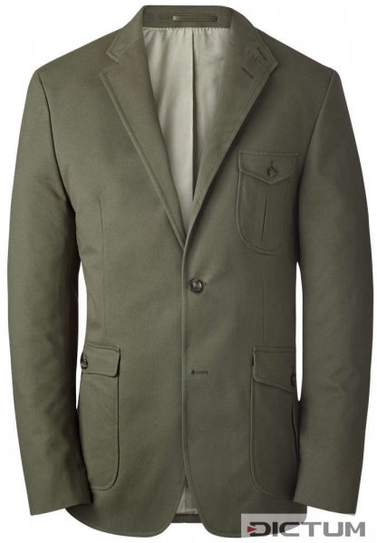 Men's Jacket, Cotton, Olive, Size 50