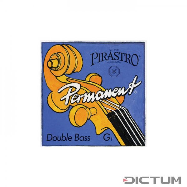 Pirastro Permanent Strings, Bass, Set, Solo