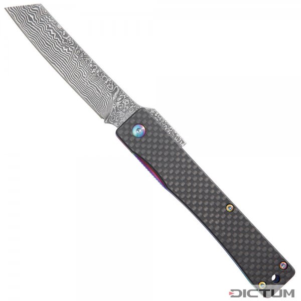 Cuchillo plegable Liner Lock, carbono
