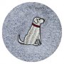 grau (Motiv: Yellow Labrador)