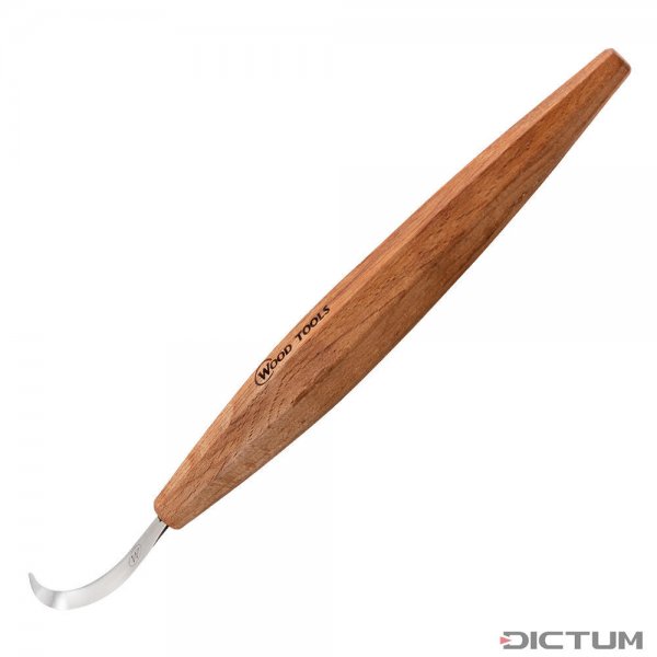 Nóż do obierania Wood Tools »Compound Curve«, dla praworęcznych