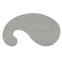 French Scraper Blade, French Scraper Blade, Gooseneck, Thickness 0.40 mm