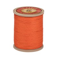 »Fil au Chinois« Waxed Linen Thread, Orange, 133 m