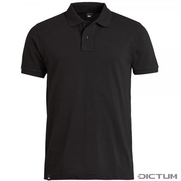 Polo para hombre FHB Daniel, negro, talla S