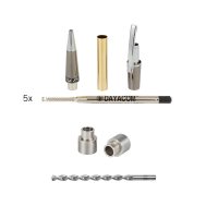 Kugelschreiber-Bausatz Smart, silber, Set
