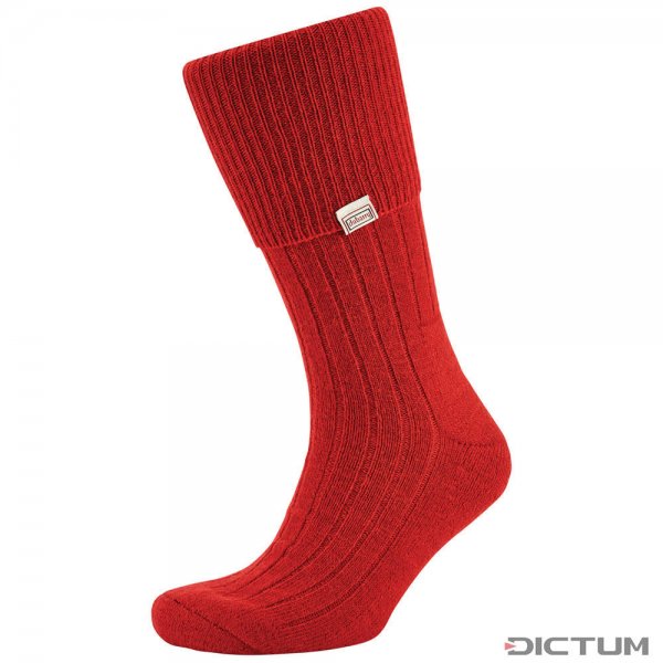 Chaussettes pour bottes en alpaga Dubarry, rouge cardinal, taille M (39-42)