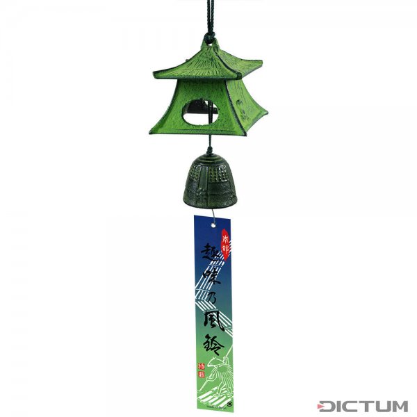 Campana de viento Dofu, verde