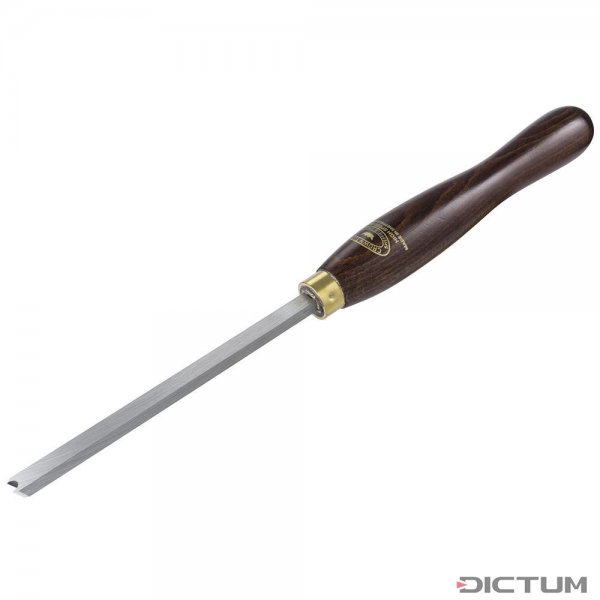 Crown圆弧形铁，染色榉木手柄，刀刃宽6毫米。