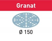 Festool Abrasif STF D150/48 P120 GR/10 Granat, 10 pièces