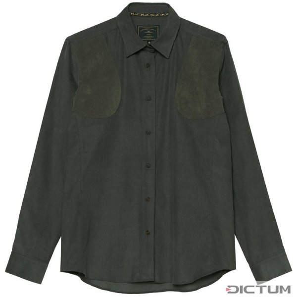 Dámská manšestrová košile Purdey, khaki, velikost 36